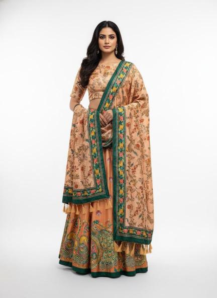 Artriddhs Dola silk D NO DEGITAL 14 Affordable lehenga choli in Hyderabad